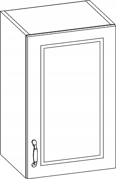 Dolap i varur kuzhine Vivaldi Furniture FEBE FE-02/G40, 40x31 cm, MDF, krem