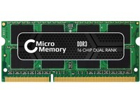 RAM меморија CoreParts MMDDR3-10600/2GBSO-128M8, 2GB DDR3, 1333MHz, зелена