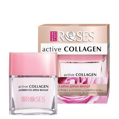 Krem Ellemare Roses Active Collagen, 50 ml