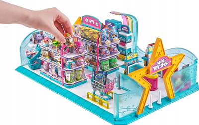 Set loje ZURU 5 Surprise Toy Mini Brands Series 1, Mini Toy Store, 27 copa, shumëngjyrësh