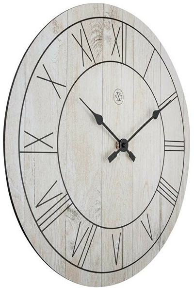 Orë muri Nextime Paul 7345WI, bezhë