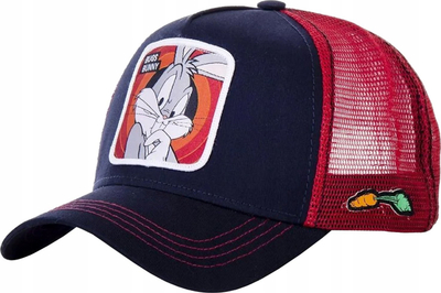 Kapelë bejsbolli Capslab Freegun Looney Tunes CL-LOO-3-BUN5, unisex, e kuqe