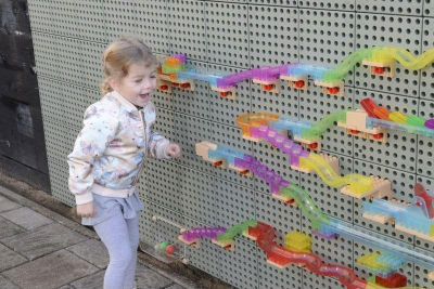 Lodër komplet i ndërtimit Masterkidz, 440 elemente