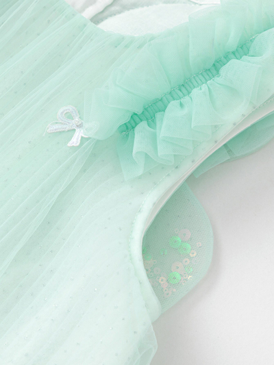 Fustan Mint Cloud Party