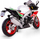Model motori Daff RMZ Aprilia RSV4 RR 2020, shkalla 1:12, Racing Sport, shumëngjyrësh