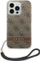 Mbulesë telefoni Guess 4G Print Strap për iPhone 14 Pro Max 6.7", hardcase, kafe