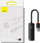 Adapter rrjeti Baseus WKQX000202, USB A në RJ45, 1000Mbps, i zi