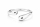 Unazë dekorative femrash Troli Contour, 57 mm, e artë