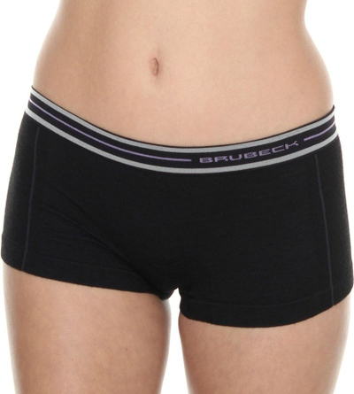 Breçka sportive Brubeck Active Wool BX10860 për femra, lesh Merino, madhësia L, të zeza