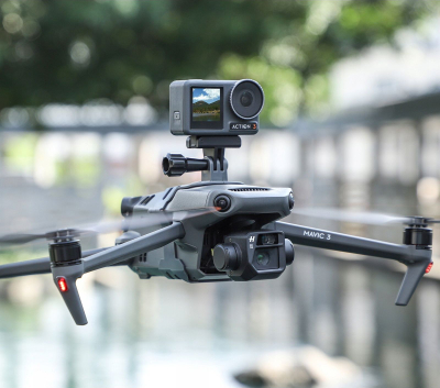 Mbajtëse kamerash SunnyLife GZ580-GY për DJI Mavic 3, 3 Pro, 3 Classic me filetë 1/4", gri