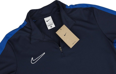 Bluzë sportive Nike Academy 23 Drill Top M DR1352-451, poliester, me zinxhir, blu navy