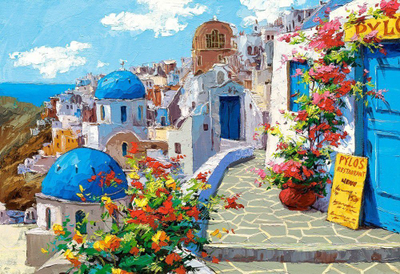 Puzzle Castorland, Spring in Santorini, 2000 pjesë