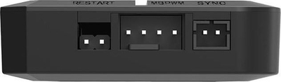 Контролер за вентилатори за компјутер Аиго APC1, ARGB PWM, со далечински управувач, црн