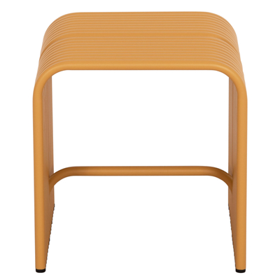 Stol alumini INTREPID HM6325.06, 40x38x42.5 cm, ngjyrë mustard