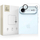 Mbrojtëse kamere Tech-Protect Cam Fit+ për iPhone 17 Air 17 Pro, xham 9H, transparente
