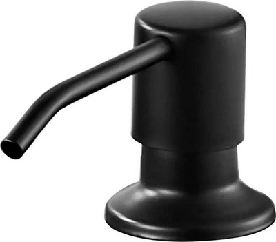 Dispenser për lavaman AG932, 300 ml, vendoset te lavamani, i zi