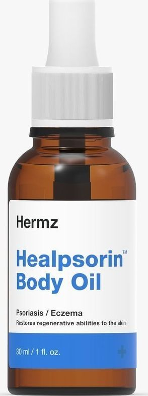Vaj trupi Healpsorin Hemp, për psoriasis dhe lëkurë të irrituar, me leckë mikrofibër, 30ml