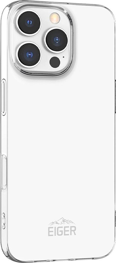 Mbrojtëse telefoni Eiger Grip për iPhone 16 Pro Max, TPU i butë, transparente