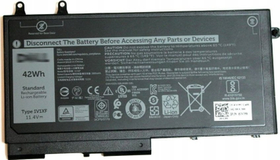 Bateri për laptop Dell, 42WHR