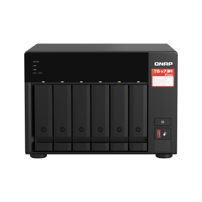 NAS QNAP TS-673A-SW5T, Ryzen Embedded V1500B, 8GB RAM, i zi