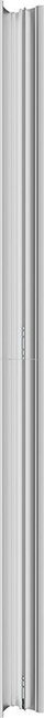 Kanal kabllosh alumini Legrand, 139 mm, 2.2 m, i zi