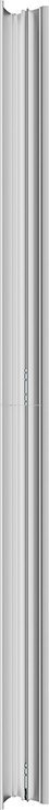 Kanal kabllosh alumini Legrand, 139 mm, 2.2 m, i zi