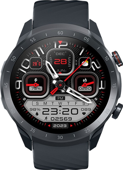 Smartwatch Mibro Watch A2, ekran me ngjyra, matje aktiviteti, i zi