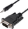 Kabllo serial StarTech.com DB9 mashkull në 3.5mm, 1m, RS232, e zezë
