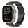 Rrip ore Tech-Protect Stainless Classic për Apple Watch 44‑49mm, çelik inox, i zi