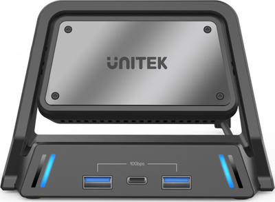 Docking station Unitek Pro D1097A për Steam Deck, 8K, 100W, e zezë