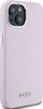 Kapak telefoni DKNY Liquid Silicone Magsafe, për iPhone 15, rozë