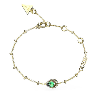 Byzylyk për femra Guess Crystal Drop JUBB03392JWYGEM, i artë