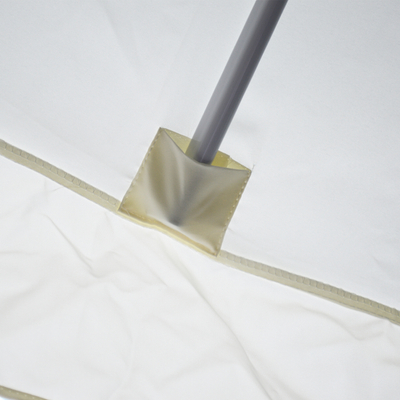 Çadër kopshti HomeMarkt HM6004, alumini, 3x3m, e bardhë