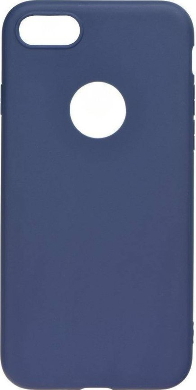 Këllëf telefoni Forcell Soft për iPhone 11, silikon, blu e errët navy