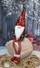 Dekor Krishtlindjes Saska Christmas Gnome, 50cm, kapelë me shkëlqim, e kuqe