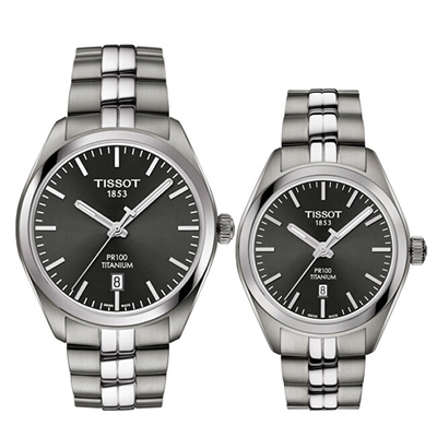 Orë dore Tissot PR 100 Lady Titanium T101.210.44.061.00
