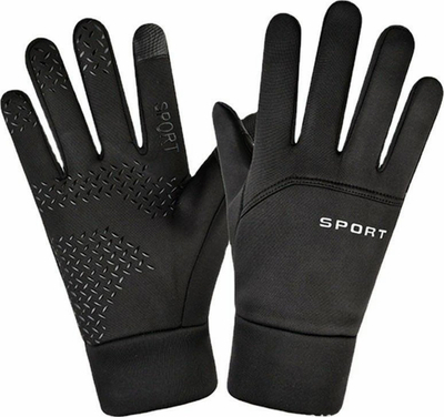 Doreza sport Touch, dimri, touchscreen për smartphone, XL, të zeza