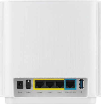 Router Asus ZenWiFi XT9 AX7800, Wi‑Fi 6, i bardhë