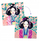 Set kreativ Djeco Foil Pictures Glitter Stones, mozaik me fletë metalike, për kalamaj 3+
