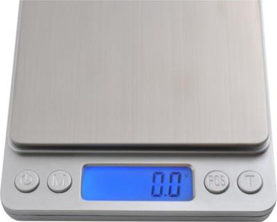 Peshore kuzhine Ruhhy 24210, digjitale 2kg, ekran LCD, argjendtë