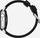 Rrip për Apple Watch Active Band Pro, 46mm 49mm, lëkurë sportive, argjend me të zi