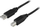 Kabllo USB Deltaco USB A me USB B, 5m, USB 2.0, e zezë