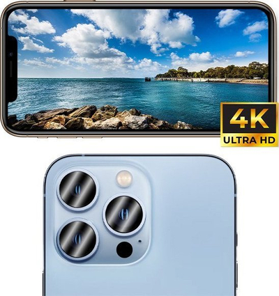 Xham mbrojtës kamere GrizzGlass HybridGlass për vivo iQOO Z7x, pako me 2 copa, transparent