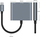 Adapter USB C Tech-Protect V1-HUB, 3 në 1, HDMI 4K, gri