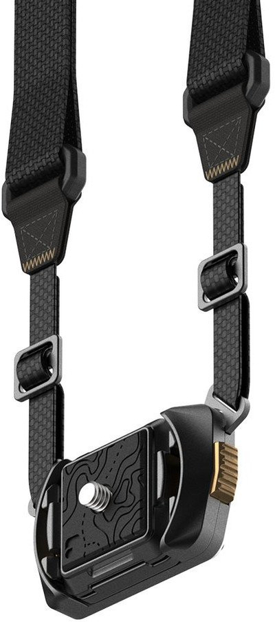 Ремен за камера PolarPro Belay Quick Release, 0,75 инчи, најлон, црн