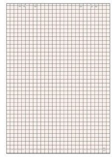 Блок флипчарт Landré 100050589, 68 x 99 cm, 5 x 20 листови, рециклирана хартија