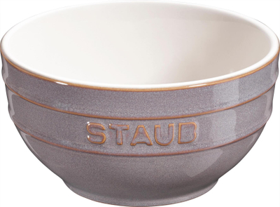 Set tasash qeramike Staub, 4 copë, rrethorë, shumëngjyrësh