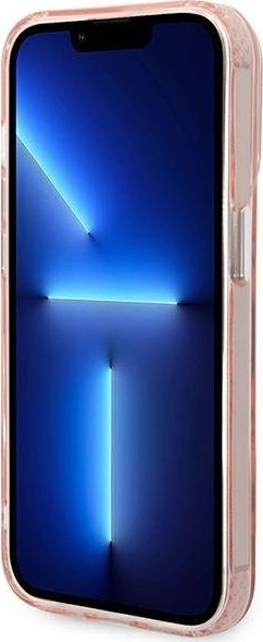 Mbulesë telefoni Karl Lagerfeld KLHMP14LHKCP, për iPhone 14 Pro 6.1", MagSafe, rozë