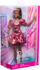 Kukull Barbie Deluxe Style Fashion, fustan coral pink, aksesorë mode, për kalamaj 4+