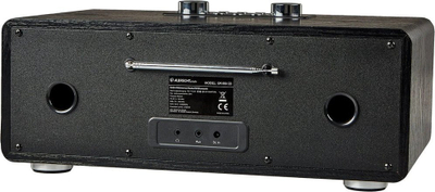 Radio portabël Albrecht DR 690, DAB+, 20W, ekran 2.8", e zezë